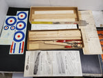 VTG GUILLOWS KIT 202 FLYING MODEL KIT BRITISH S.E.5A WW1 FIGHTER 24"WIING SPAN