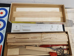 VTG GUILLOWS KIT 202 FLYING MODEL KIT BRITISH S.E.5A WW1 FIGHTER 24"WIING SPAN