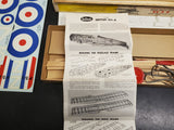 VTG GUILLOWS KIT 202 FLYING MODEL KIT BRITISH S.E.5A WW1 FIGHTER 24"WIING SPAN
