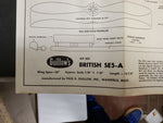 VTG GUILLOWS KIT 202 FLYING MODEL KIT BRITISH S.E.5A WW1 FIGHTER 24"WIING SPAN