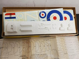 VTG GUILLOWS KIT 202 FLYING MODEL KIT BRITISH S.E.5A WW1 FIGHTER 24"WIING SPAN