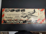 VTG 1949 BERKELEY MODELS MINNOW COSMIC WIND CONTROLINER 28"WINGSPAN 1:8 Scale