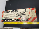 VTG 1949 BERKELEY MODELS MINNOW COSMIC WIND CONTROLINER 28"WINGSPAN 1:8 Scale