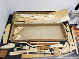 VTG 1949 BERKELEY MODELS MINNOW COSMIC WIND CONTROLINER 28"WINGSPAN 1:8 Scale