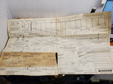 VTG 1949 BERKELEY MODELS MINNOW COSMIC WIND CONTROLINER 28"WINGSPAN 1:8 Scale
