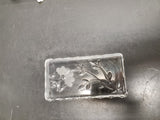 Princess House 24% Glass Lead Crystal Tray Germany Butter Soap Decorative Tip