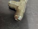 Hydraulic Hose Adapter T Compression Fitting Carbon Steel 3/4 Orb Male A B C