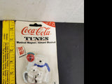 1997 Coca-Cola Tunes Musical Magnet Coca-Cola Polar Bears No. 51506 NEW Sealed