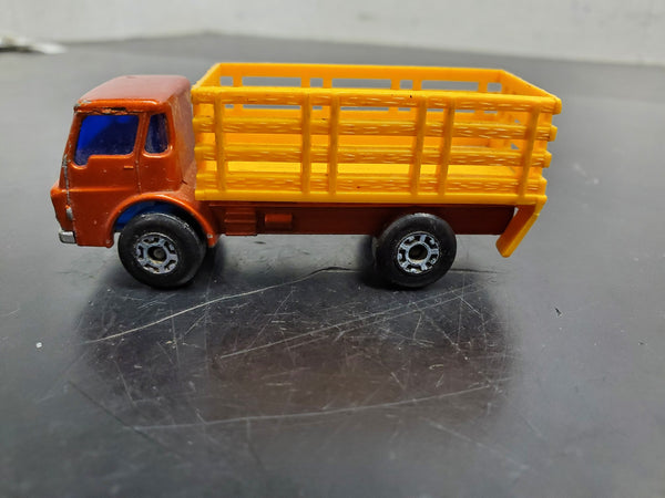ミニカー matchbox cattletruck no11 Matchbox Trailers Superfast Cattle Truck And Trailer Green