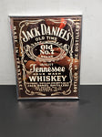 JACK DANIEL'S Tennessee WHISKEY BAR MIRROR SIGN OLD TIME No. 7 BRAND MANCAVE