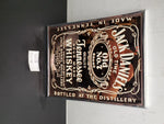 JACK DANIEL'S Tennessee WHISKEY BAR MIRROR SIGN OLD TIME No. 7 BRAND MANCAVE