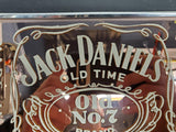 JACK DANIEL'S Tennessee WHISKEY BAR MIRROR SIGN OLD TIME No. 7 BRAND MANCAVE