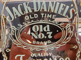 JACK DANIEL'S Tennessee WHISKEY BAR MIRROR SIGN OLD TIME No. 7 BRAND MANCAVE