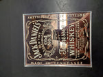 JACK DANIEL'S Tennessee WHISKEY BAR MIRROR SIGN OLD TIME No. 7 BRAND MANCAVE