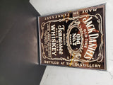 JACK DANIEL'S Tennessee WHISKEY BAR MIRROR SIGN OLD TIME No. 7 BRAND MANCAVE