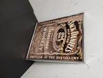 JACK DANIEL'S Tennessee WHISKEY BAR MIRROR SIGN OLD TIME No. 7 BRAND MANCAVE