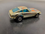 Vtg 1976 Hot Wheels Blackwall Gold Datsun Z Whiz Golden Machine Hong Kong Mattel