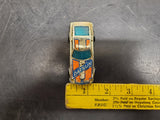 Vtg 1976 Hot Wheels Blackwall Gold Datsun Z Whiz Golden Machine Hong Kong Mattel