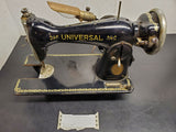 1930s VINTAGE UNIVERSAL DELUXE FAMILY SEWING MACHINE MADE IN JAPAN WORKS