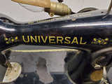 1930s VINTAGE UNIVERSAL DELUXE FAMILY SEWING MACHINE MADE IN JAPAN WORKS