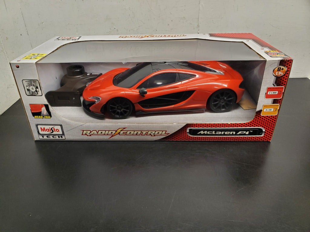 top gear rc car Maisto R/C Scale 1:14 McLaren P1 Radio Control Vehicle Gearhead Lovers – cyclewarehouse.online