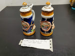 VTG Pymatuning Deer Park Jamestown, PA German beer stein Salt & Pepper shakers