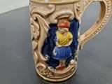 VTG CERAMIC GERMAN BEER STEIN MUG SALT AND PEPPER SHAKERS DECORATIVE FESTIVE