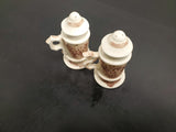 VTG CERAMIC GERMAN BEER STEIN MUG SALT AND PEPPER SHAKERS