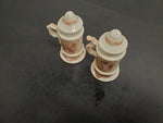 VTG CERAMIC GERMAN BEER STEIN MUG SALT AND PEPPER SHAKERS