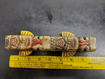 VTG CERAMIC TOTEM POLE SALT AND PEPPER SHAKERS UNIQUE