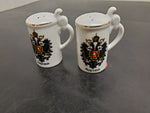 VTG CERAMIC COAT OF ARMS "AUSTRIA" DOUBLE HEADED EAGLE CLASSY AND UNIQUE