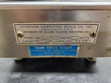 STIMPSON COMPUTING SCALE CO., LOUISVILLE KY USA STAINLESS STEEL BY GLOBE mod1013