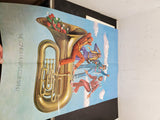 Sgt.PEPPER'S LONELY HEARTS CLUB BAND PETER FRAMPTON THE BEE GEES POSTER INCLUDED