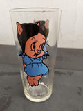 "PETUNIA PIG"  GLASS PEPSI COLLECTOR SERIES WARNER BROS. INC.1973