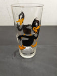 VINTAGE 1973 Pepsi Warner Bros DAFFY DUCK Glass Collector Series Good condition