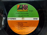 Crosby, Stills, & Nash Self-Titled S/T LP Vinyl #SD-8229 Atlantic VG- 1969