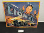 1952 Lionel Catalog Cover Tin Sign Hallmark Great American Still in plastic!!!