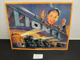 1952 Lionel Catalog Cover Tin Sign Hallmark Great American Still in plastic!!!