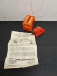 VTG LIONEL ELECTRIC TRAINS NO. 260 ILLUMINATED BUMPER ORIGINAL BOX PACKET INSERT