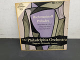 RACHMANINOFF PRELUDES 45 RPM VINYL RECORD COLUMBIA MASTERWORKS PHILA. ORCHESTRA