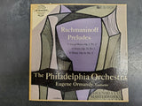 RACHMANINOFF PRELUDES 45 RPM VINYL RECORD COLUMBIA MASTERWORKS PHILA. ORCHESTRA