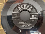 VALENTINO A COLLECTION OF TANGOS THE CASTILIANS UNDER VICTOR YOUNG 45 RPM VINYL