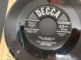 VALENTINO A COLLECTION OF TANGOS THE CASTILIANS UNDER VICTOR YOUNG 45 RPM VINYL