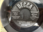 VALENTINO A COLLECTION OF TANGOS THE CASTILIANS UNDER VICTOR YOUNG 45 RPM VINYL