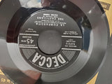 VALENTINO A COLLECTION OF TANGOS THE CASTILIANS UNDER VICTOR YOUNG 45 RPM VINYL