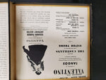 VALENTINO A COLLECTION OF TANGOS THE CASTILIANS UNDER VICTOR YOUNG 45 RPM VINYL