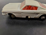 VTG MATCHBOX SERIES NO. 8 MUSTANG MADE IN ENGLAND BY LESNEY FRONT TIRES TURN!!!!