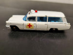 VTG MATCHBOX SERIES NO. 54 S&S CADILLAC AMBULANCE MADE IN ENGLAND BY LESNEY