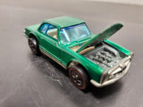 Vtg HOT WHEELS MERCEDES BENZ 280 SL 1969 MATTEL INC. redline RARE!