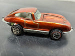 VINTAGE JOHNNY LIGHTNING CUSTOM XKE BY TOPPER GOOD YEAR TIRES ENGINE OPENS